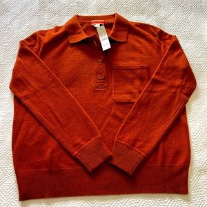 JCrew cashmere polo XXS.